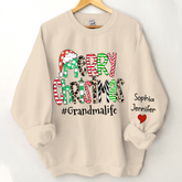 Lofaris Merry Christmas Grandma Life And Kids CTH01 Sweatshirt